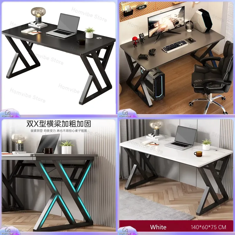 Esports Gaming Setup - Escritorio de Computadora Moderno y Minimalista