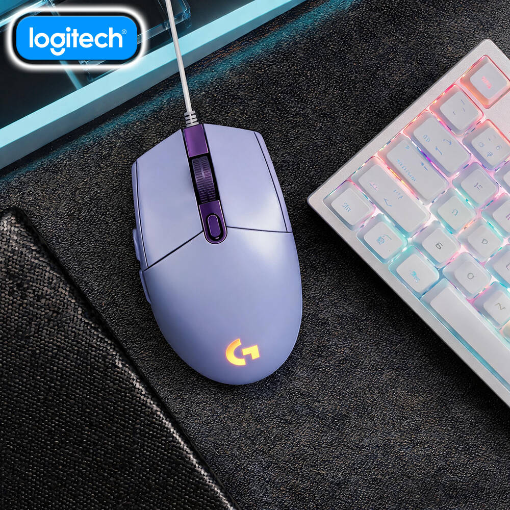 Logitech Mouse G203 - Ratón para Juegos Logitech G203 LIGHTSYNC,