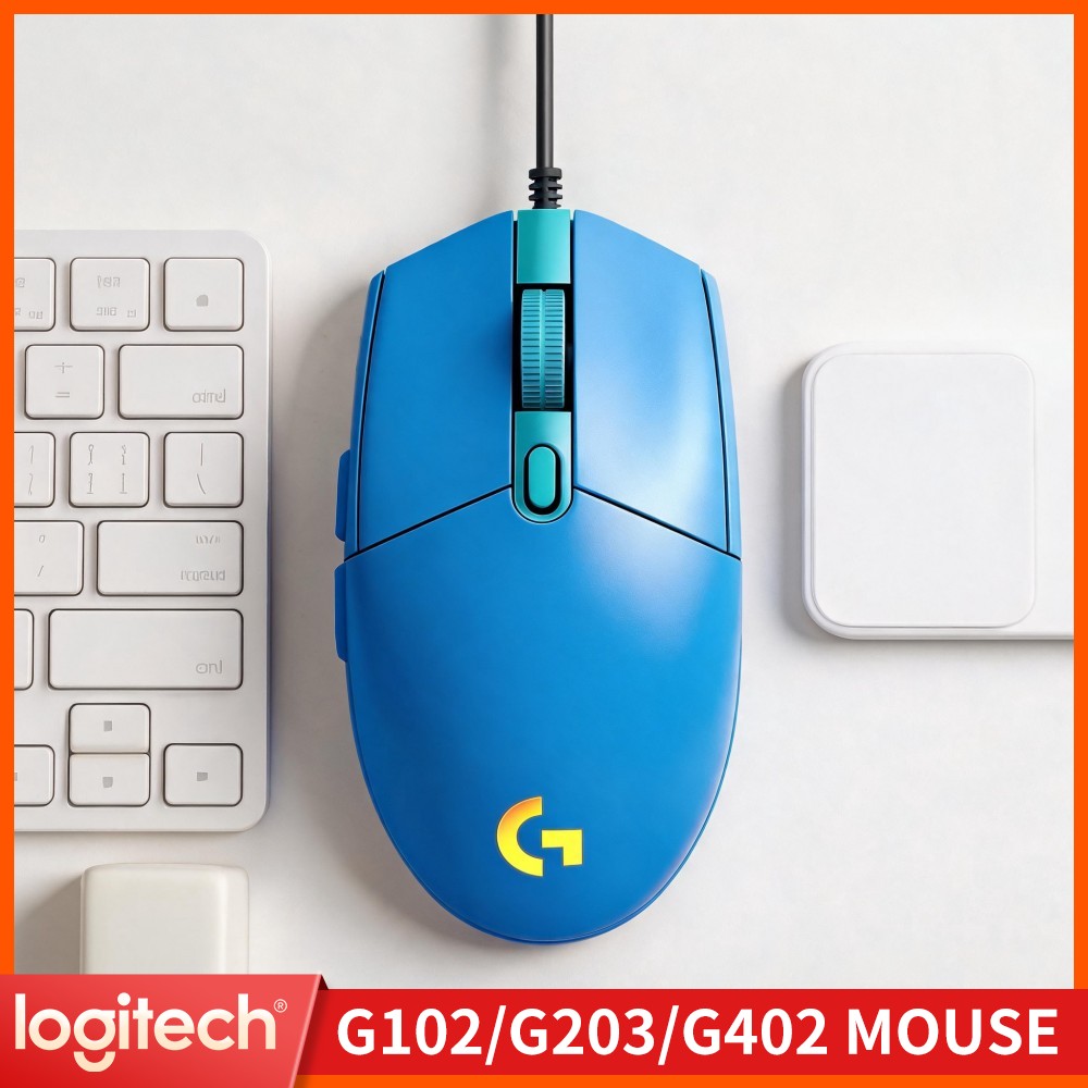 Logitech Mouse G203 - Ratón para juegos con cable Logitech