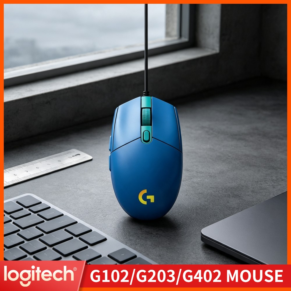 Logitech Mouse G203 - Ratón para juegos con cable Logitech