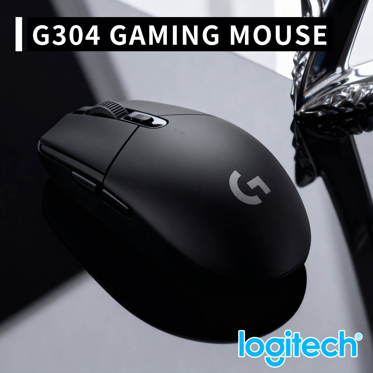 Logitech Mouse G203 - Ratón Inalámbrico para Juegos Logitech G304