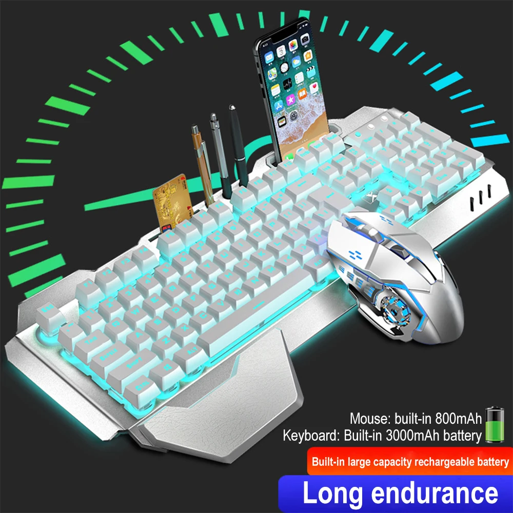 Teclado y ratón inalámbricos K - Esports Wireless Gaming Mouse reseña y precio