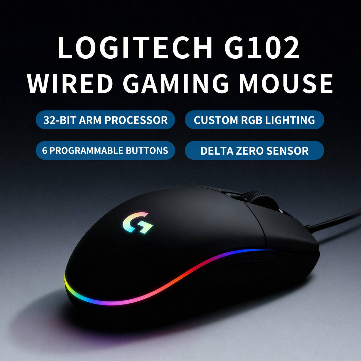 Ratón Logitech G203 G102, Ligh - Logitech Mouse G203 reseña y precio