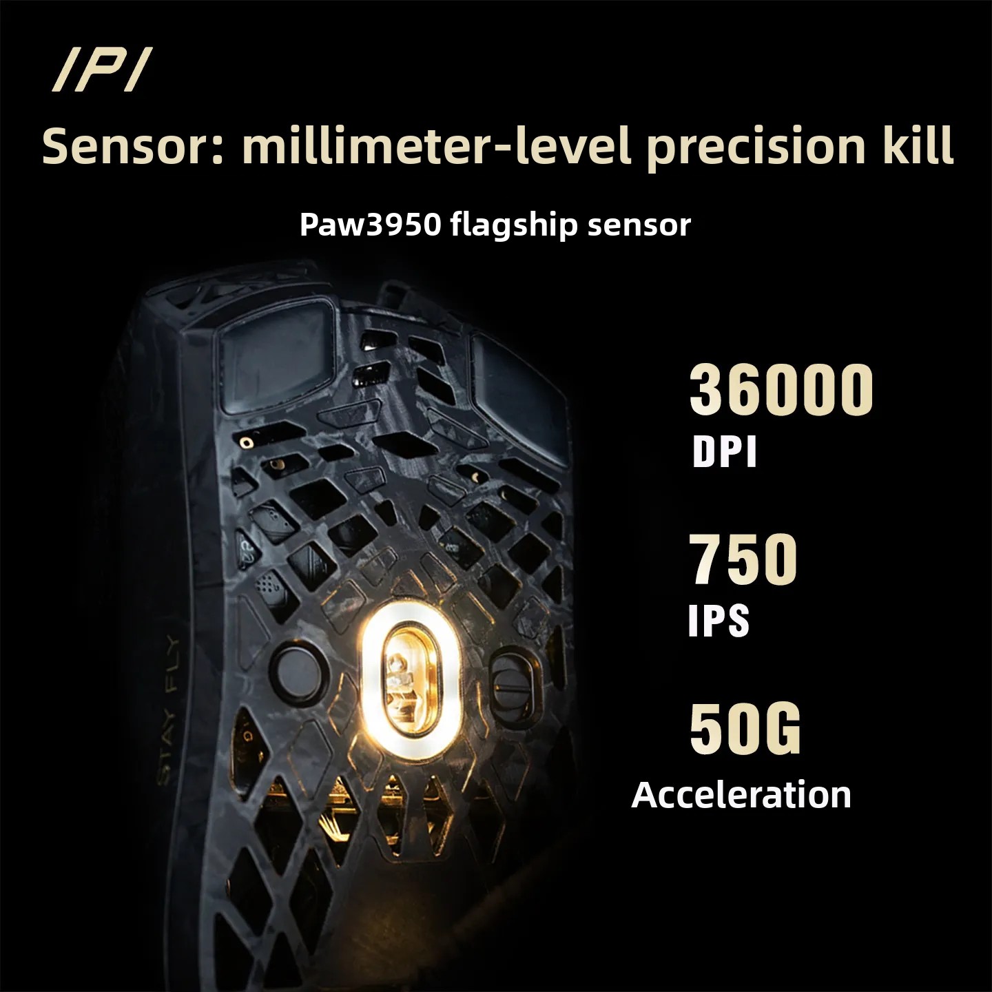 Ratón IPI STAY FLY Dual 8K PAW - Esports Wireless Gaming Mouse reseña y precio
