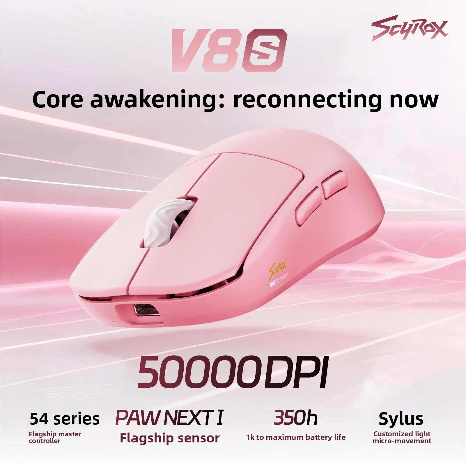 Ratón Inalámbrico Ligero Scyro - Esports Wireless Gaming Mouse reseña y precio