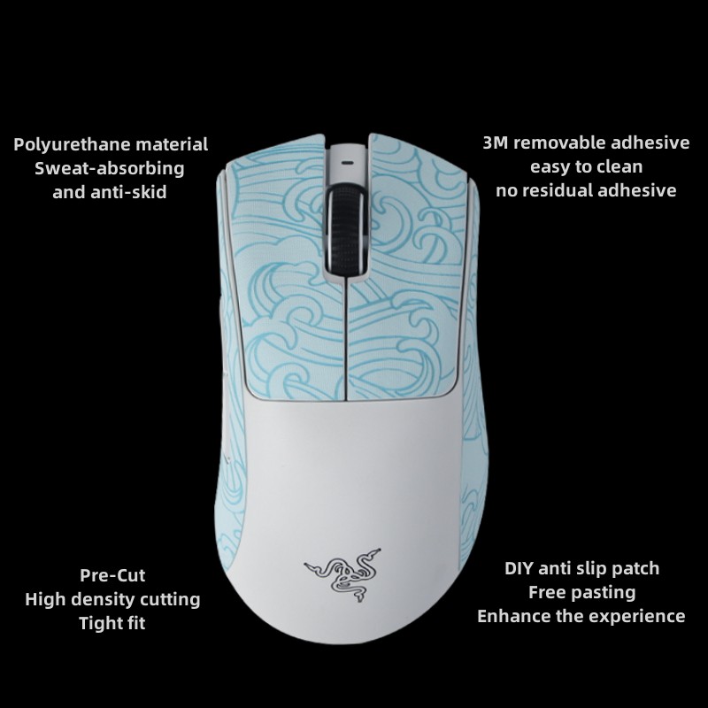 Cinta de agarre para ratón de  - Esports Wireless Gaming Mouse reseña y precio