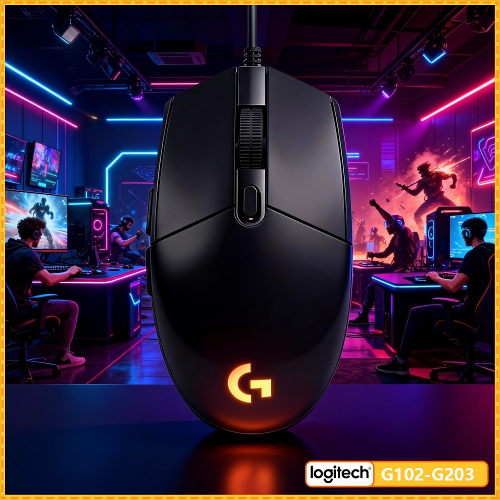 Ratón para Juegos Logitech G20 - Logitech Mouse G203 reseña y precio