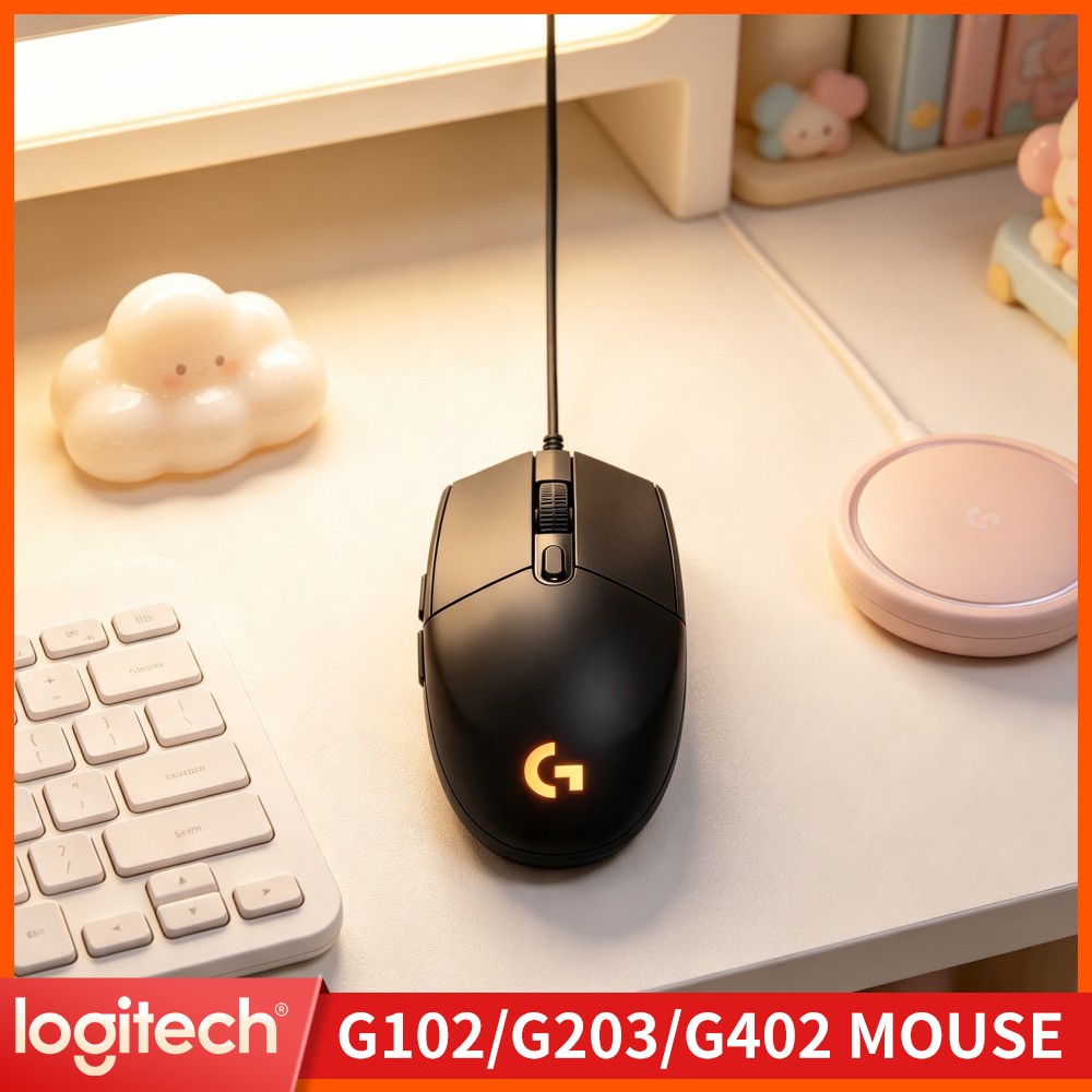 Ratón para juegos con cable Lo - Logitech Mouse G203 reseña y precio