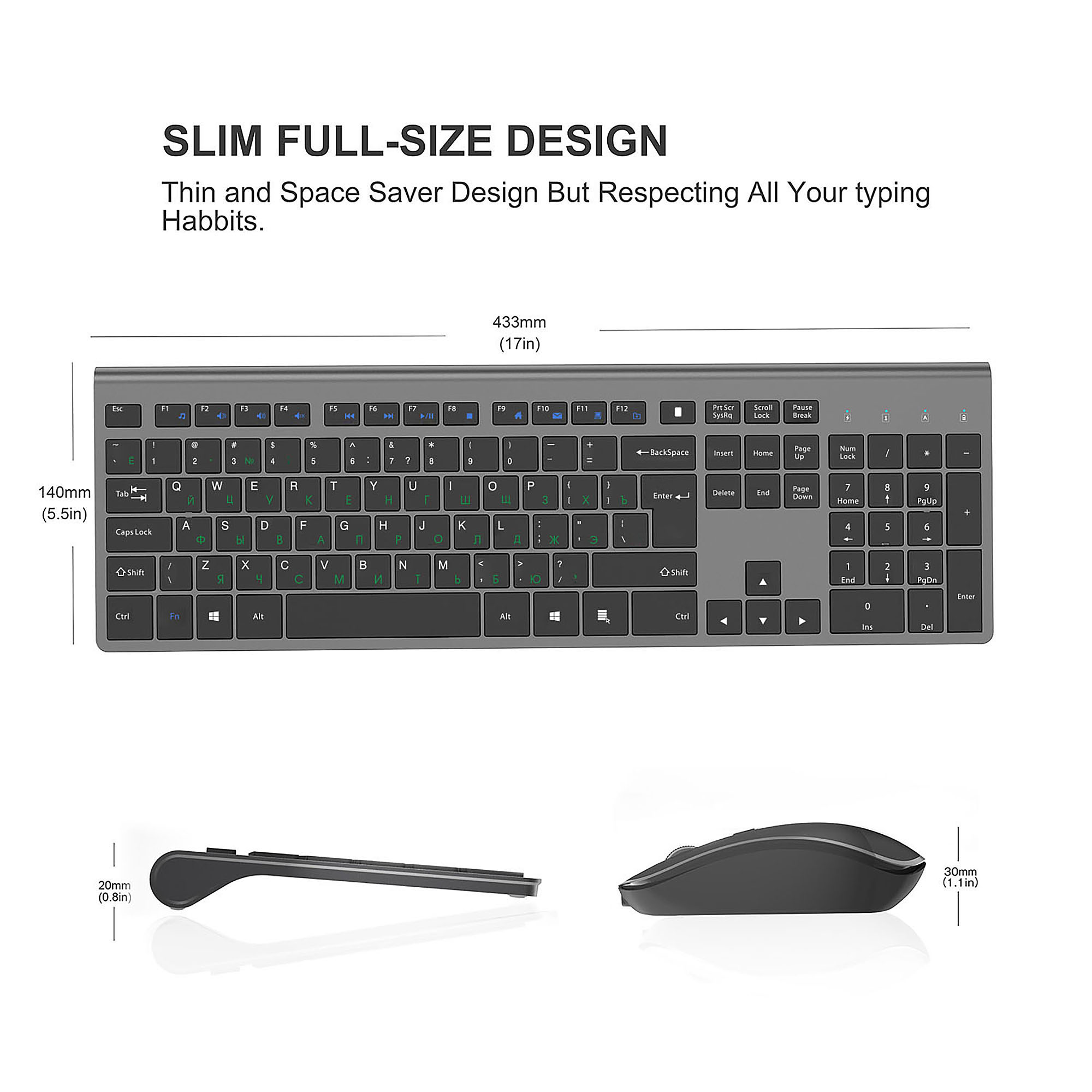 Juego de teclado y ratón inalá - Esports Wireless Gaming Mouse reseña y precio
