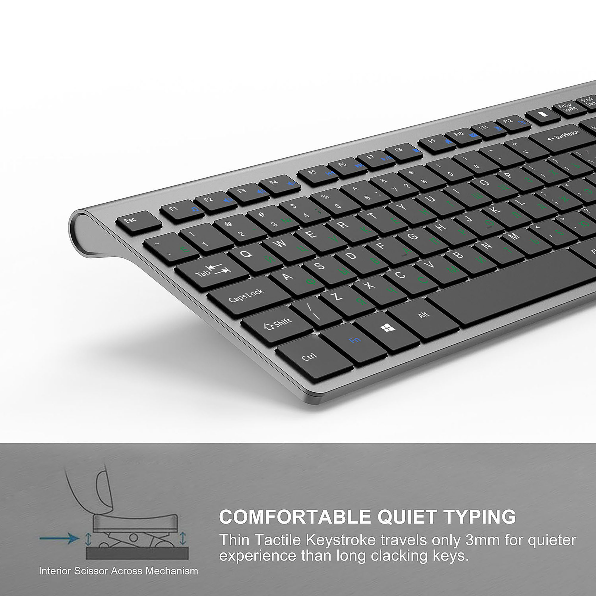 Juego de teclado y ratón inalá - Esports Wireless Gaming Mouse reseña y precio