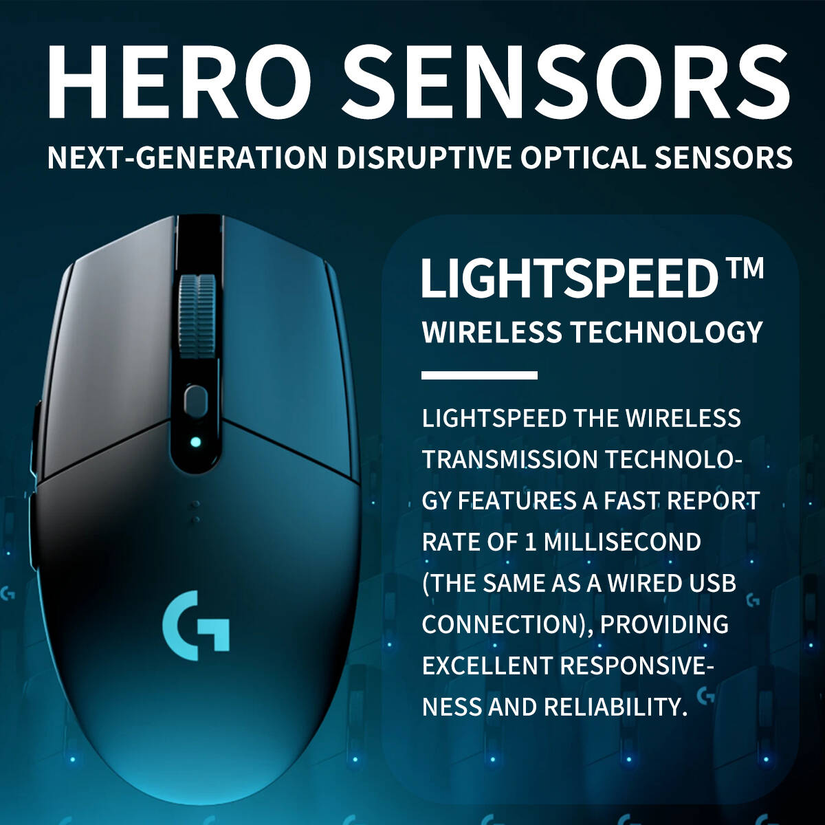 Ratón Inalámbrico para Juegos  - Logitech Mouse G203 reseña y precio