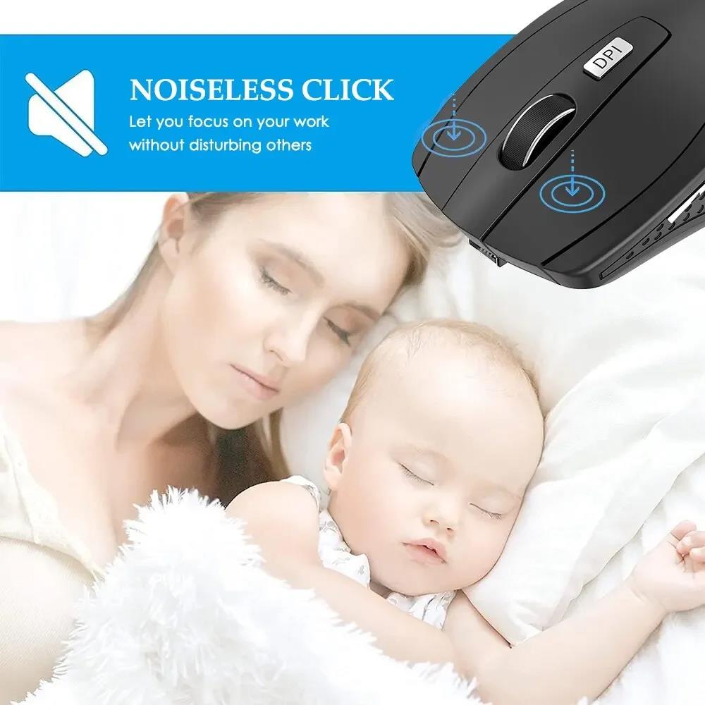 Ratón inalámbrico de 2,4G, erg - Esports Wireless Gaming Mouse reseña y precio
