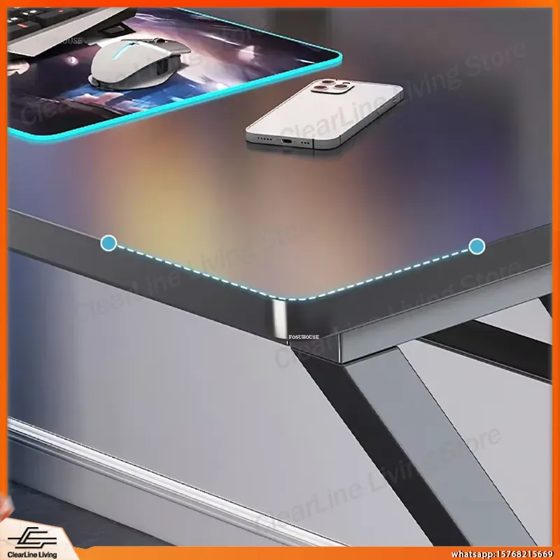 Escritorio Doble para Computad - Esports Gaming School reseña y precio