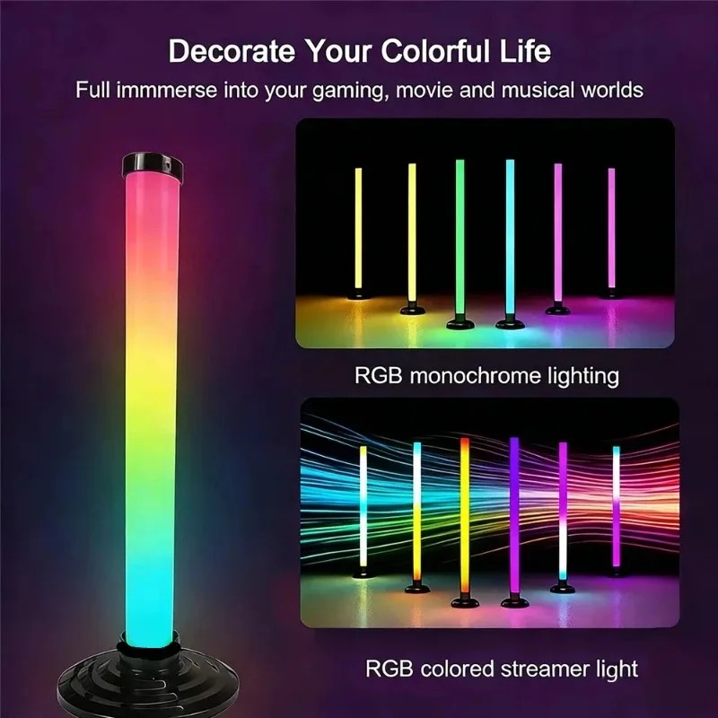 2 Lámparas de Pie RGB de 120 C - Esports Gaming Setup reseña y precio