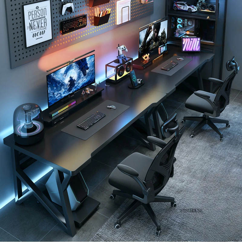 Escritorios dobles modernos pa - Esports Gaming School reseña y precio