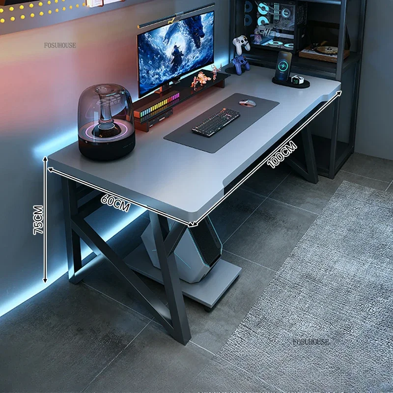 Escritorios dobles modernos pa - Esports Gaming School reseña y precio