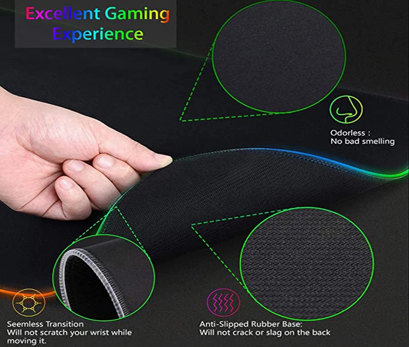 Alfombrilla de Ratón RGB XXL H - Esports Gaming Setup reseña y precio
