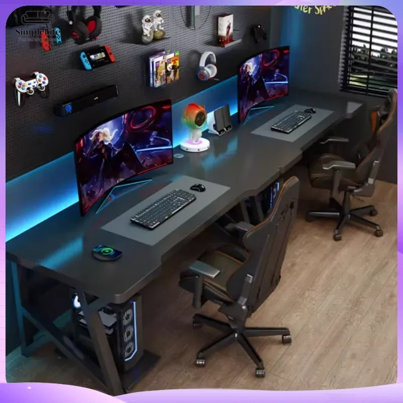 Escritorio Doble Moderno para  - Esports Gaming School reseña y precio